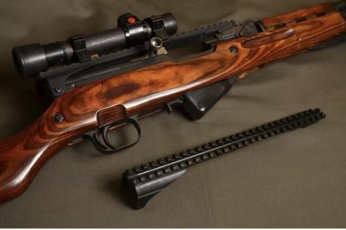 قاعدة شميزر SKS طويله مقاس بيكاتيني 20mm امريكية ا...