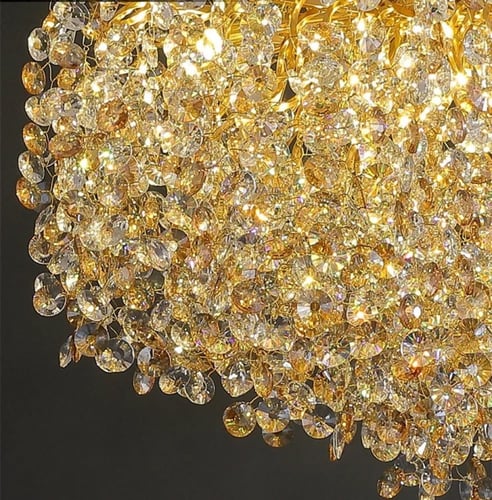 ثريات كرستال تصميم جديد بعدة مقاسات