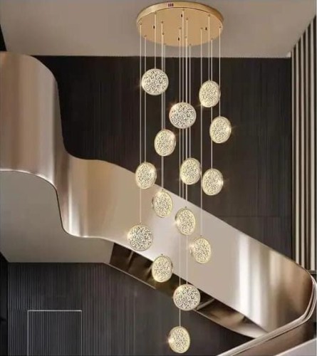 علاقي ليد ذهبي كور اصفر متوفر مقاسين