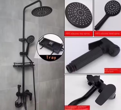 خلاط دش سماعتين وشطاف متوفر بلونين