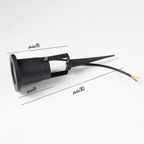 كشاف حديقة غرس متحرك اصفر