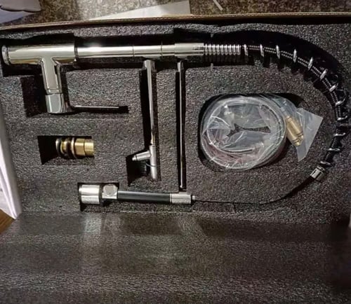 خلاط مطبخ سحاب اتوماتيك كروم