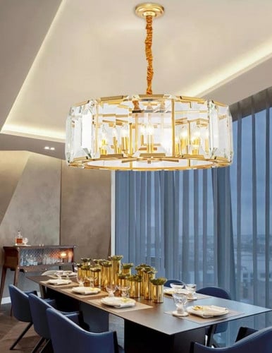 ثريا كريستال تصميم عصري تتألق من الكرستال متوفر 3...