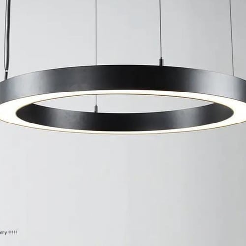 نجف علاقي حلقه مقاس 80 سم ليد ثلاث اضاءات متوفر بل...