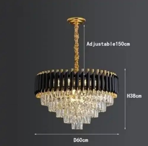 ثريا كريستال متوفر مقاسات