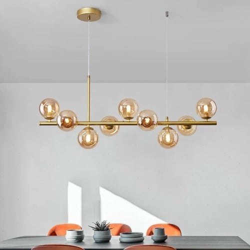 ثريات اضاءه داخليه اسقف تصميم عصري متوفر 4 مقاسات