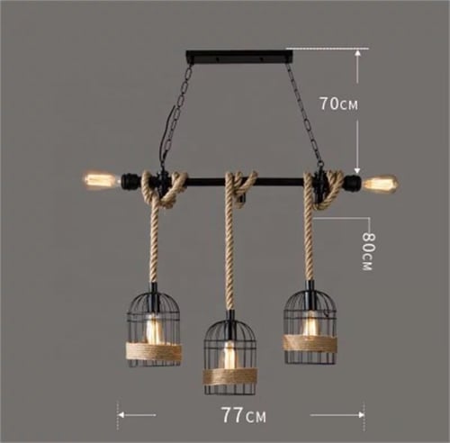 علاقي حبال 5لمبه بتصميم انيق ورائع