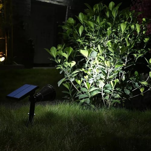 كشاف حديقة غرس اصفر طاقة شمسية متحرك 7 عيون 2 واط