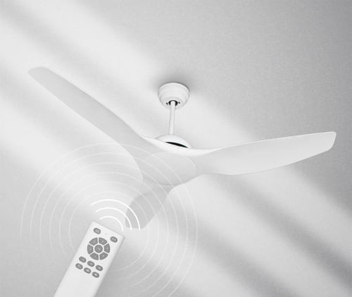مروحة سقف عصرية مع ريموت تحكم – 3 شفرات أنيقة – مت...
