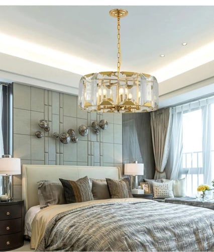 ثريا كريستال تصميم عصري تتألق من الكرستال متوفر 3...