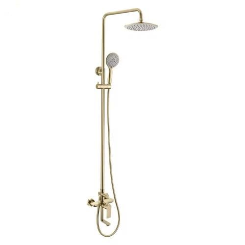 خلاط دش مع عصى وسماعتين لون ذهبي