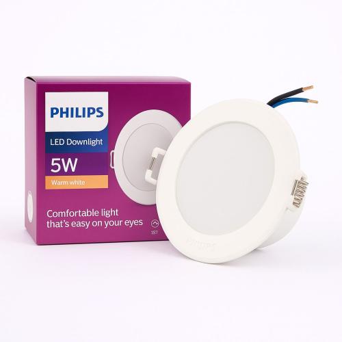 سبوت لايت فيليبس 5 واط LED – مقاس 8 سم – ألوان متع...