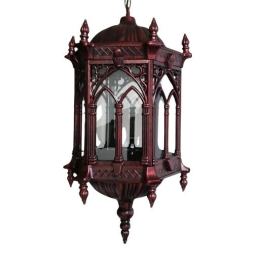 فانوس علاقي مداخل خارجي متوفر بلونين