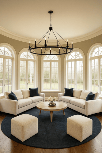 ثريا علاقي دائري اسود – قاعدة E14 – متوفرة بـ عده...