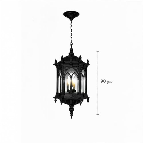 فانوس علاقي مداخل خارجي متوفر بلونين