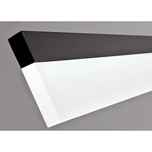 نجف ليد مسطره مودرن اسود 3اضاءات