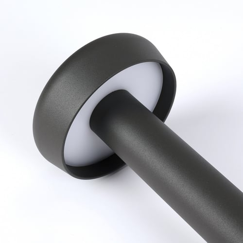 إنارة حدائق عمود أسود