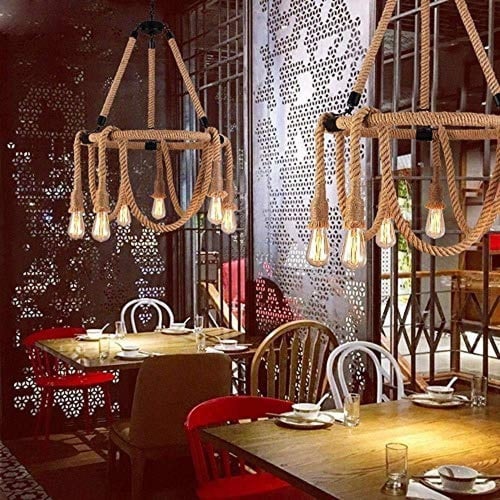 ثريات بتصميم احبال بتصميمها العالي والجذاب مقاس ال...