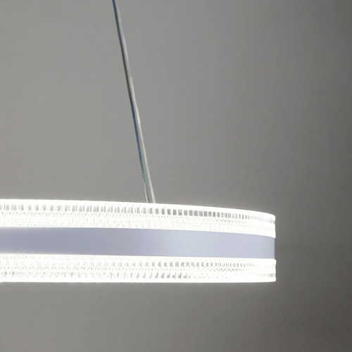 نجف علاقي ليد ب ثلاث اضاءات حلق ابيض