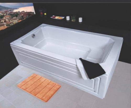 بانيو نفرين فوق البلاط 180*100