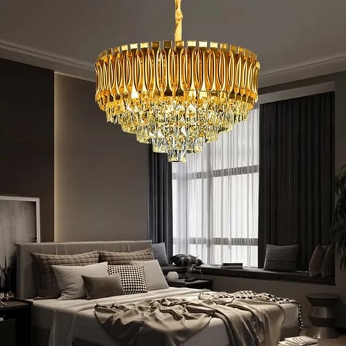 ثريات كرستال تصميم جديد بعدة مقاسات