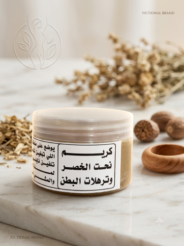 كريم نحت الخصر وترهلات البطن