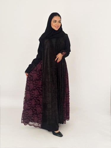 كسرات دانتيل ليلكي