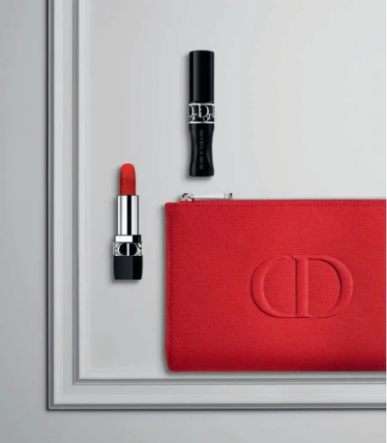 باوتش ديور مع منتجين للشفاه والعيون ميني