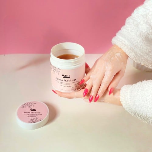 صابونيه لتفتيح الجسم وايت بلس للجسم كافة