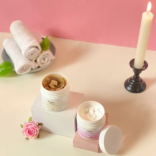 بكج تفتيح البشرة - كريم وصابونية وايت بلس للوجه وا...