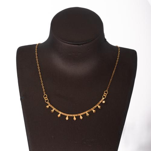 عقد الياسمينة ذهب عيار 21