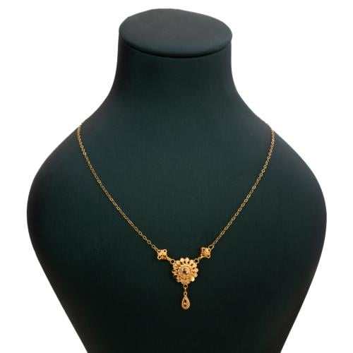 عقد ذهب عيار 21