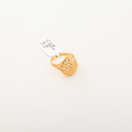 خاتم ذهب عيار 21