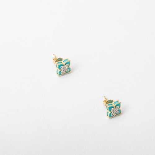 حلق ذهب عيار 18