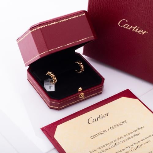 حلق الكلاش ذهب عيار 18