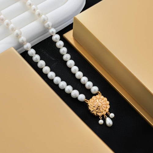 عقد ذهب عيار 21