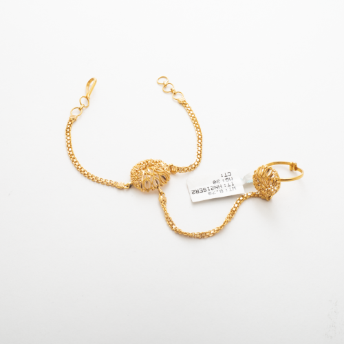 كف بناتي ذهب عيار 21