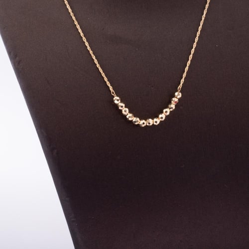 عقد ذهب عيار 18