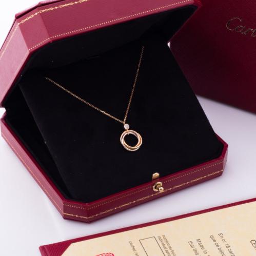 عقد الترنتي ذهب عيار 18