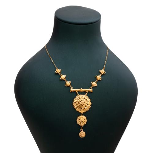 عقد كرسي جابر ذهب عيار 21