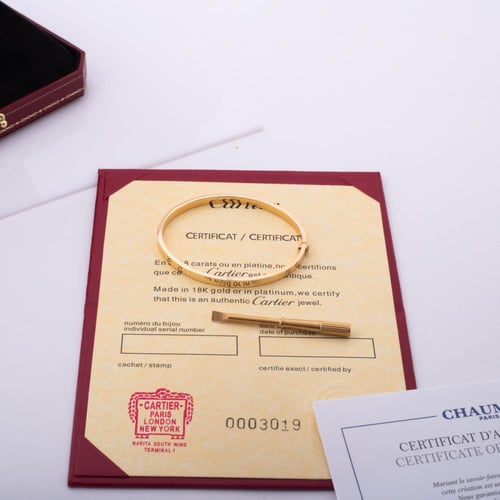 اسوارة اللوف النحيفة ذهب عيار18