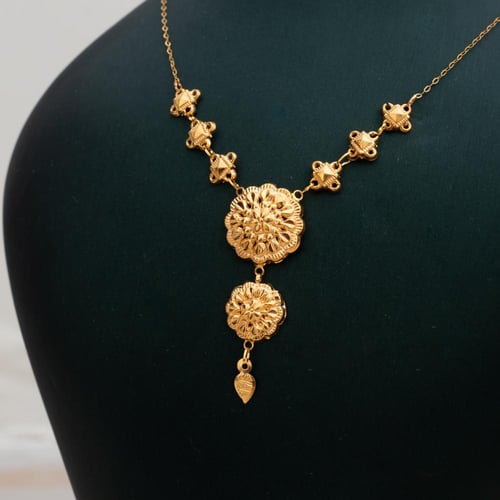 عقد كرسي جابر ذهب عيار 21