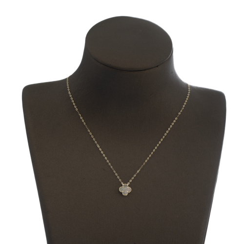 عقد ذهب عيار 18