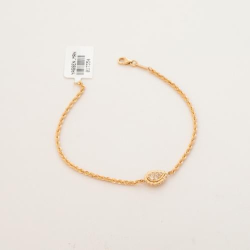 اسوارة البوشرون ذهب عيار 18