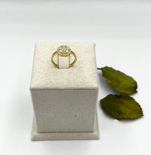 خاتم ذهب عيار 18