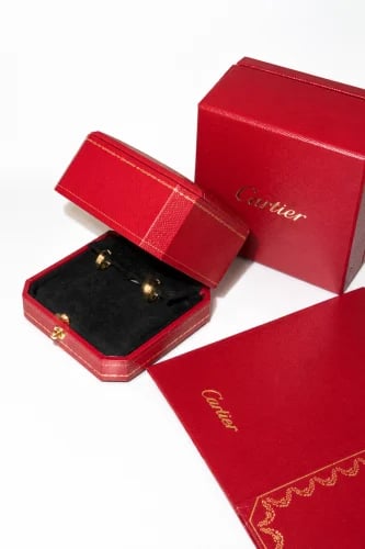 حلق ذهب عيار 18