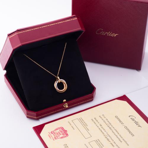 عقد الترنتي ذهب عيار 18