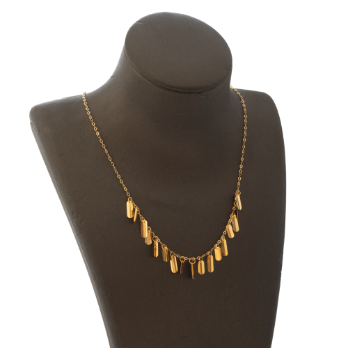 عقد ذهب عيار 21