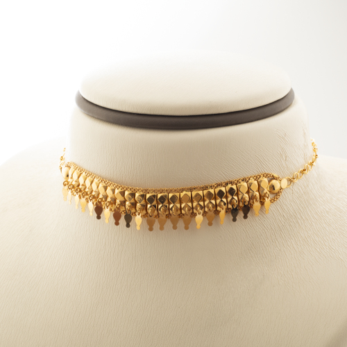 مزنط رمش العروس بناتي ذهب عيار 21