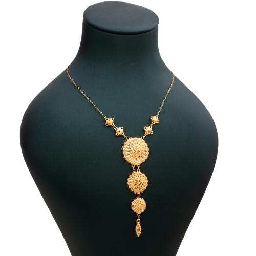 عقد كرسي جابر ذهب عيار 21